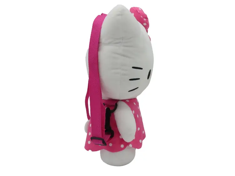 HELLO KITTY - Różowy - Pluszowy plecak - 35cm