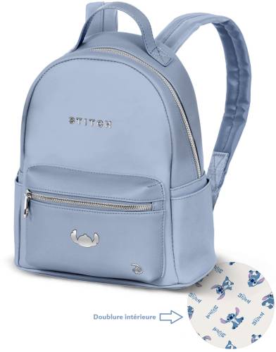 STITCH - Niebieski - Fashion BackPack '28x24x11cm'