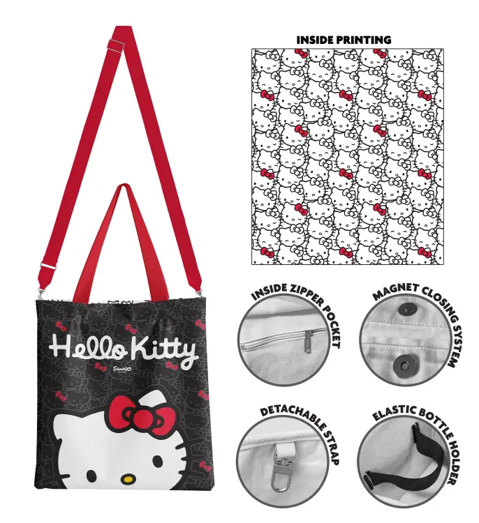 HELLO KITTY - Limitowana edycja torby Premium 40x36cm
