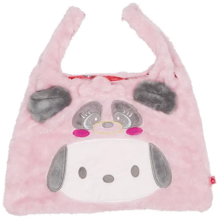 SANRIO - Pochakon - Mini futrzana torba na ramię