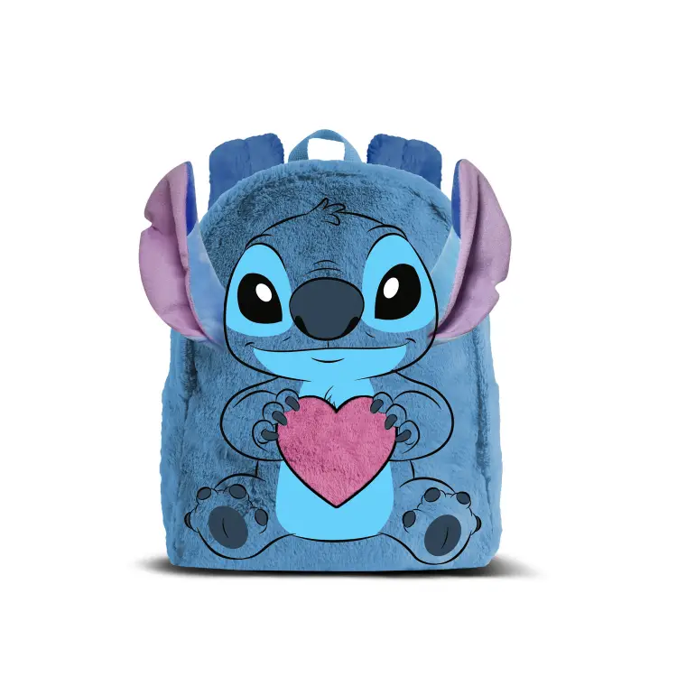 STITCH - Love - Mini plecak futrzany "25x21x12cm