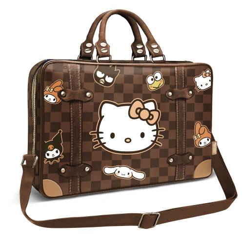 HELLO KITTY & Friends - Szachownica - Torba na laptopa '42x30x9cm'