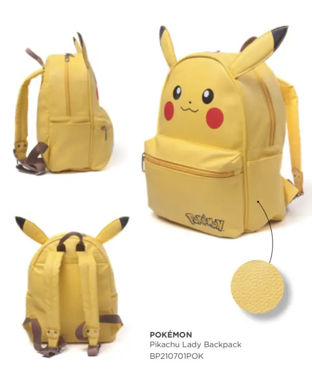 POKEMON - Pikachu - Heady - Mini plecak