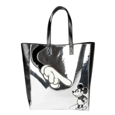 DISNEY - Srebrna torba ze sztucznej skóry Mickey Mouse 'Danielle Nicole