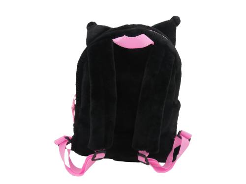 HELLO KITTY - Kuromi - Futrzany plecak - 30x14x22cm