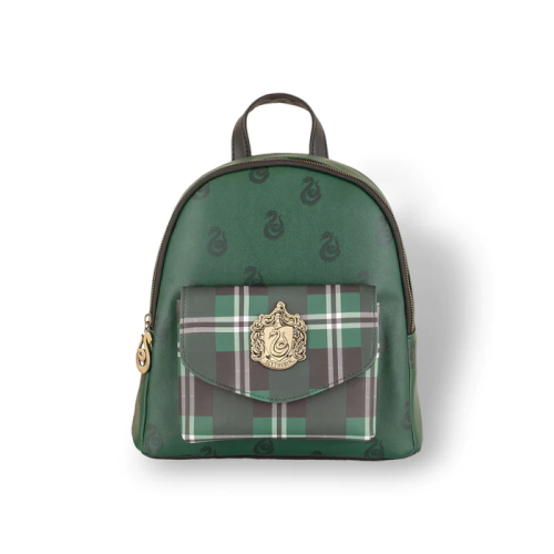 HARRY POTTER - Slytherin - Mini plecak w kratę "25x25cm