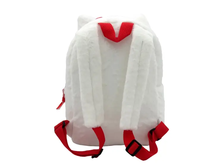 HELLO KITTY - Plecak z futerkiem - 30x14x22cm