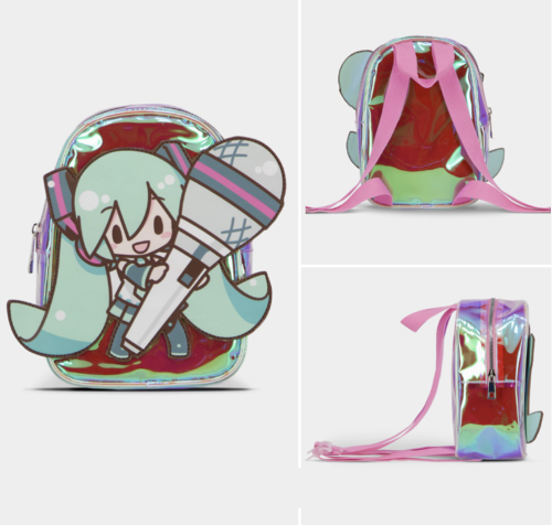 HATSUNE MIKU - Mini plecak 'Shiny' - 23x 16,5x 9,5cm