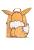 POKEMON - Eevee - Body - Plecak Nowość "26x20x12cm