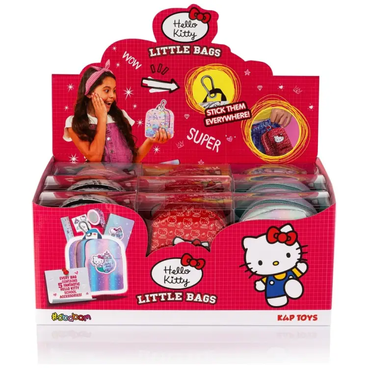 HELLO KITTY - mała torba (display 9 szt.)