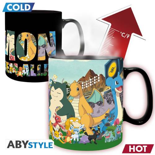 POKEMON - Złap je wszystkie - Kubek Heat Change 460ml