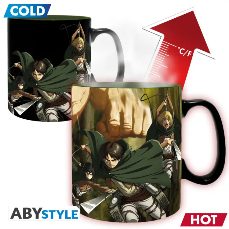 ATTACK ON TITAN - Titans - Kubek termiczny 460ml