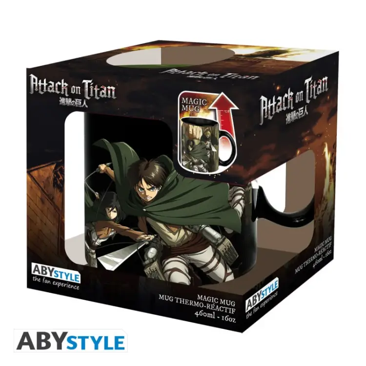 ATTACK ON TITAN - Titans - Kubek termiczny 460ml