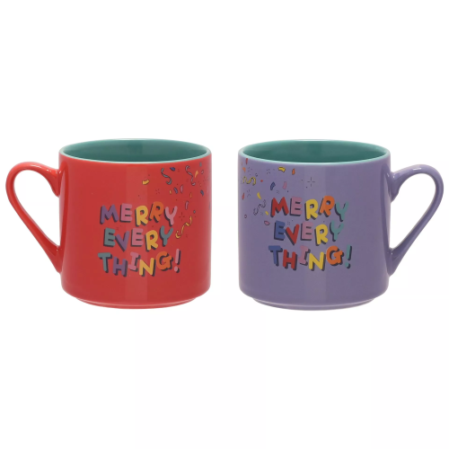STITCH & ANGEL - Merry Everything - Zestaw 2 kolorowych kubków