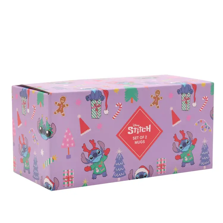 STITCH & ANGEL - Merry Everything - Zestaw 2 kolorowych kubków