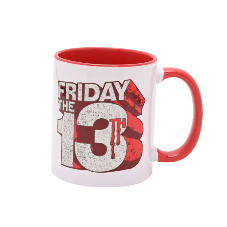 FRIDAY 13th - Logo - Wewnętrzny kolorowy kubek - 11oz
