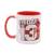 FRIDAY 13th - Logo - Wewnętrzny kolorowy kubek - 11oz