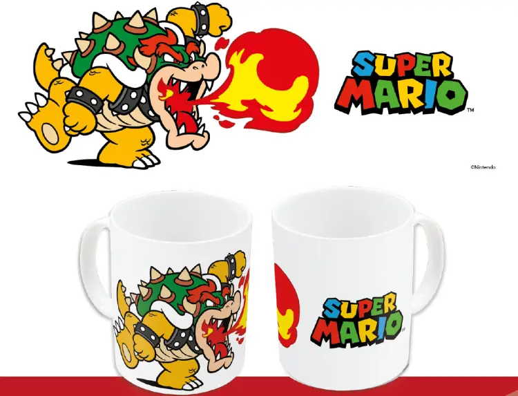SUPER MARIO - Bowser - Kubek ceramiczny 11 uncji