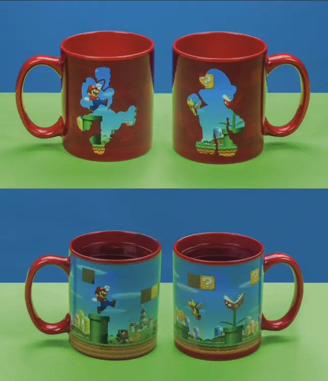 SUPER MARIO BROS - Vintage - kubek termiczny
