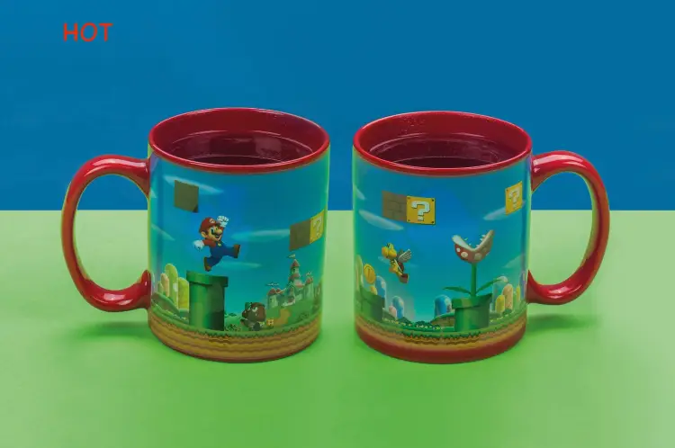 SUPER MARIO BROS - Vintage - kubek termiczny