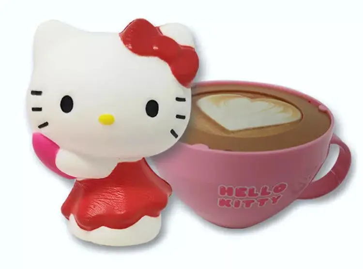 HELLO KITTY - Postacie - Wyświetlacz 8Kubek do cappuccino 5cm