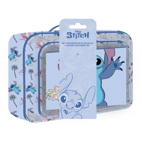 STITCH - Zestaw walizek podróżnych 3w1
