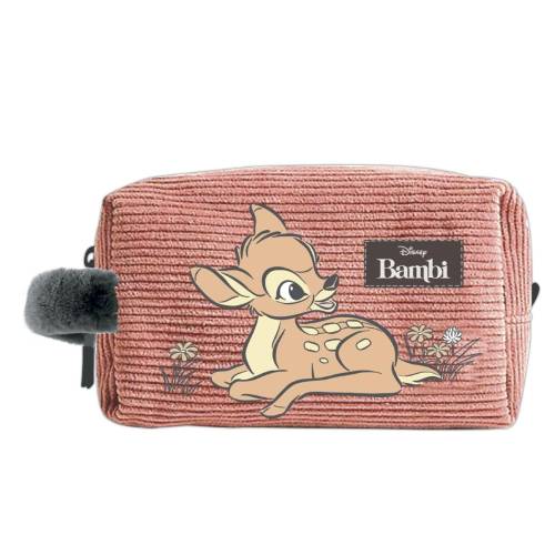 BAMBI - Sztruksowa walizka podróżna