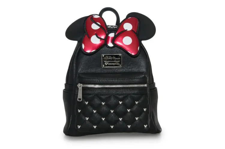 DISNEY - Mini plecak z kokardą Minnie "LoungeFly