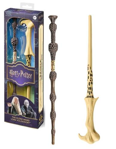 HARRY POTTER - 2 PVC Wansd - Lord Voldemort i Starsza Różdżka