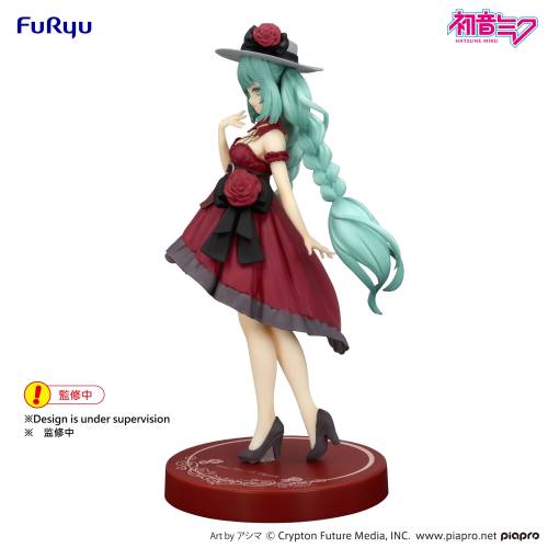 HATSUNE MIKU - Miku "Outing Dress Red" - Statuetka Trio-Try-It 19cm