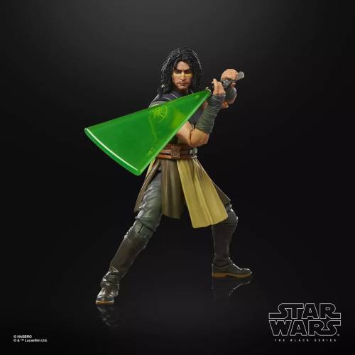STAR WARS THE CLONE WARS - Quinlan Vos - Figurka z czarnej serii 15 cm