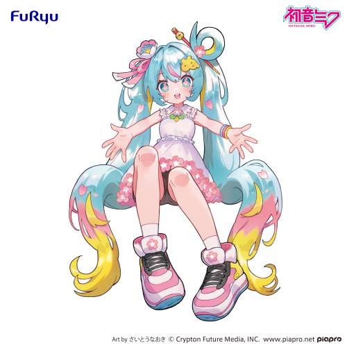 HATSUNE MIKU - 10th Anniversary - Statuetka Noodle Stopper 14,5 cm