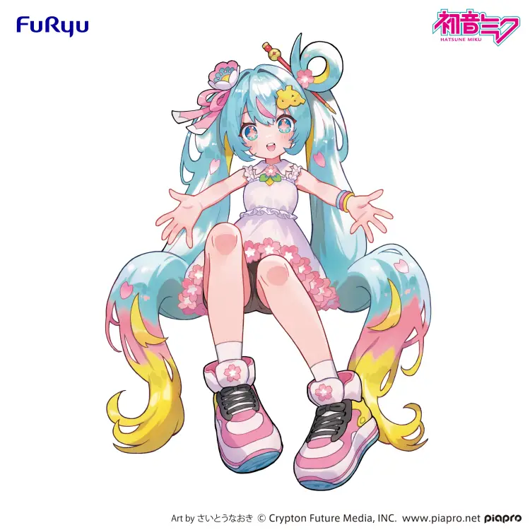 HATSUNE MIKU - 10th Anniversary - Statuetka Noodle Stopper 14,5 cm