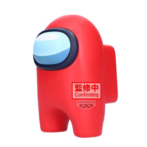 AMONG US - Red - Figurka duża Sofvimates 18 cm