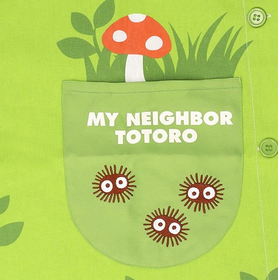 MY NEIGHBOR TOTORO - Grzyby Totoro - Fartuch 84x61,5cm