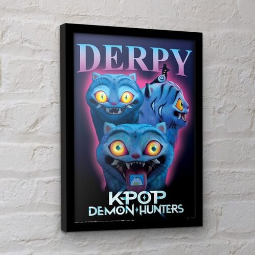 K-POP DEMON HUNTERS - Derpy - nadruk kolekcjonerski 45x35cm