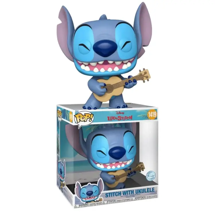 Funko POP! Stitch Witch ukulele 25 cm - 10"  #1419