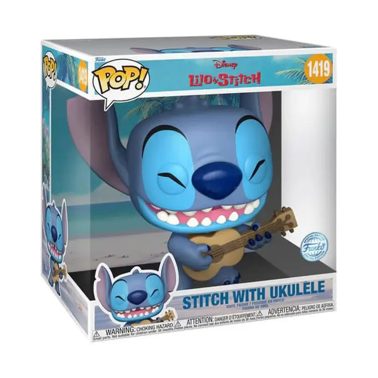 Funko POP! Stitch Witch ukulele 25 cm - 10"  #1419