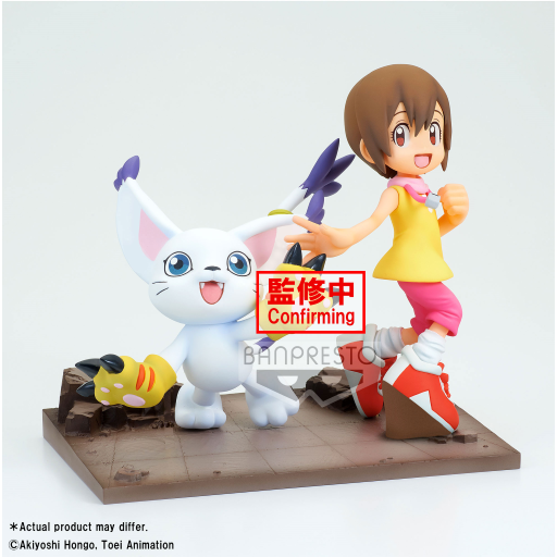 DIGIMON - Hikari & Tailmon - Figurka DXF-Adventure Archives 12 cm
