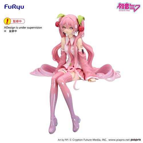 HATSUNE MIKU - Sakura Miku - Statuetka Noodle Stopper 14cm