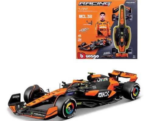 FORMULA 1 - F1 Mclaren Mcl38 Lando Norris - Zestaw modelarski 1/24