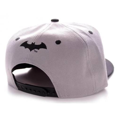 DC COMICS - Batman Logo/Text - Czapka szara/czarna
