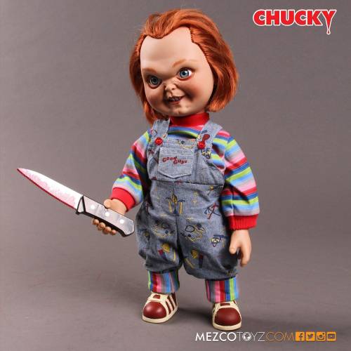 CHUCKY - Szyderczy Chucky - Lalka dźwiękowa 38 cm