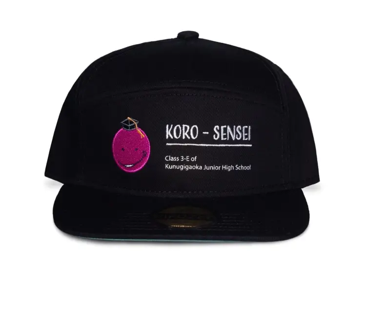 ASSASSINATION CLASSROOM - Koro Sensei - Męska czapka z daszkiem typu snapback