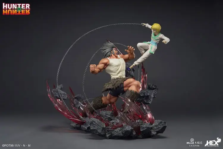 HUNTER X HUNTER - Kurapika VS Uvogin - Statua Elite Dynamic 61 cm
