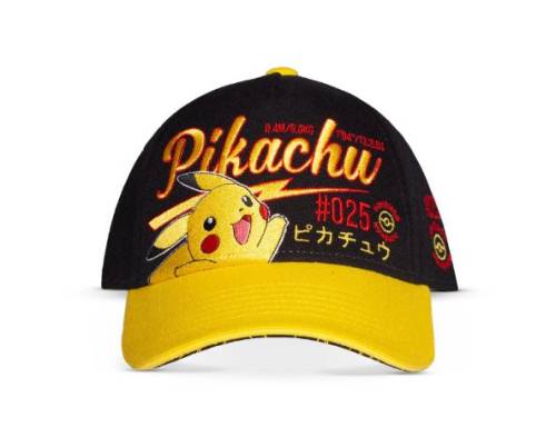 POKEMON - Pikachu #025 - Regulowana czapka