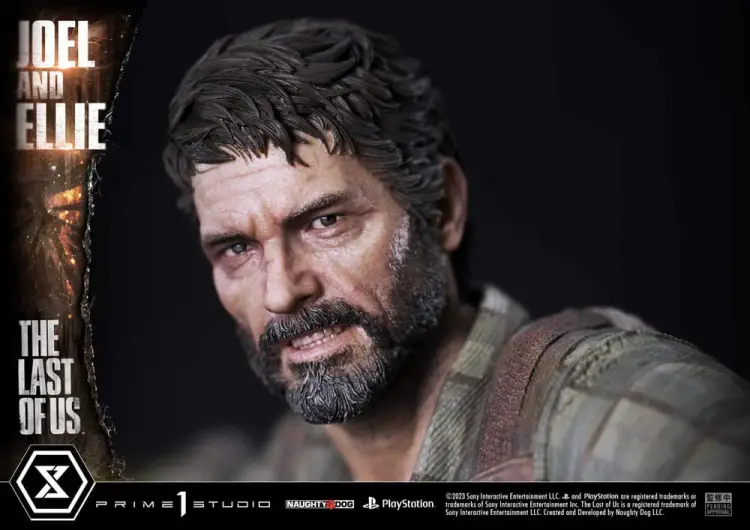 THE LAST OF US - Joel & Ellie - Statuetka Premium Masterline 73 cm