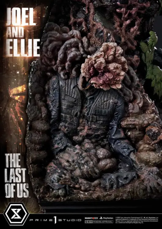 THE LAST OF US - Joel & Ellie - Statuetka Premium Masterline 73 cm