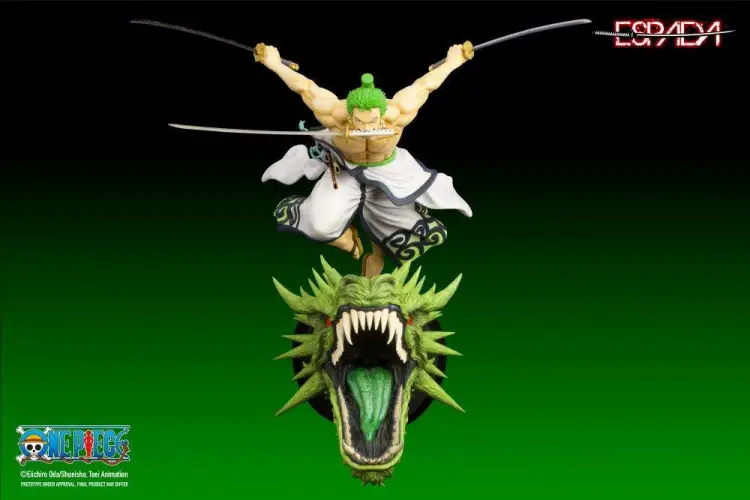 ONE PIECE - Roronoa Zoro - Statua ścienna PVC 1/8 32cm