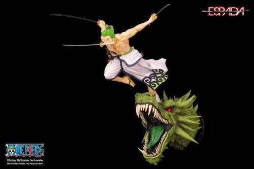 ONE PIECE - Roronoa Zoro - Statua ścienna PVC 1/8 32cm